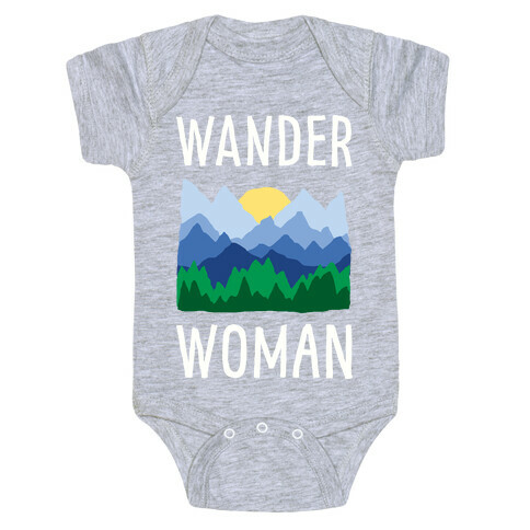 Wander Woman Baby One-Piece