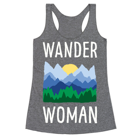 Wander Woman Racerback Tank Top