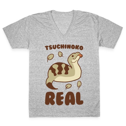 Tsuchinoko Real V-Neck Tee Shirt