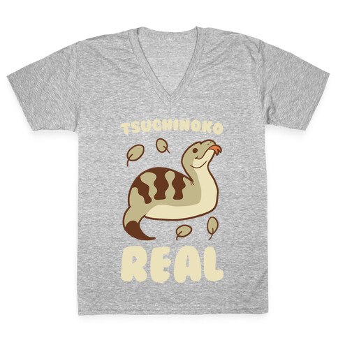 Tsuchinoko Real V-Neck Tee Shirt