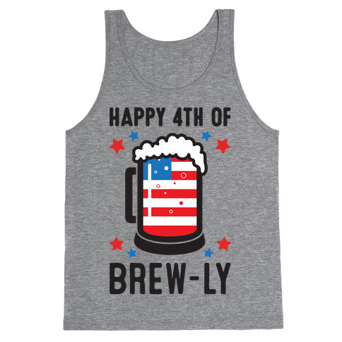 Happy 4th of Brew-ly Tank Top