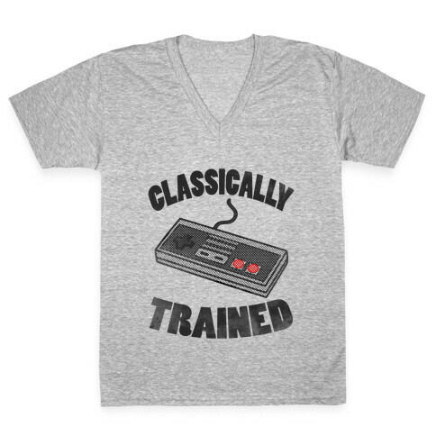 I'm Classically Trained V-Neck Tee Shirt