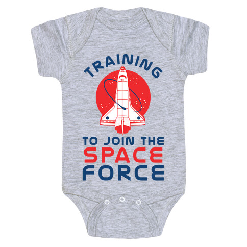 Training to Join the Space Force Baby One-Piece