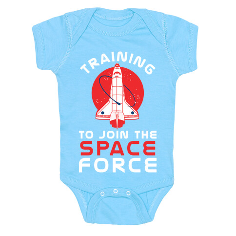Training to Join the Space Force Baby One-Piece