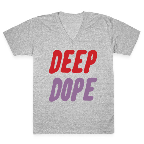 Deep Dope V-Neck Tee Shirt