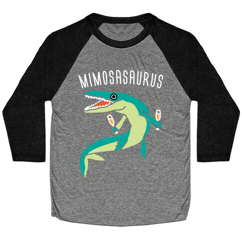 Mimosasaurus Baseball Tee