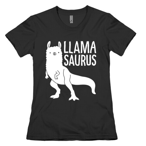 Llamasaurus Womens T-Shirt
