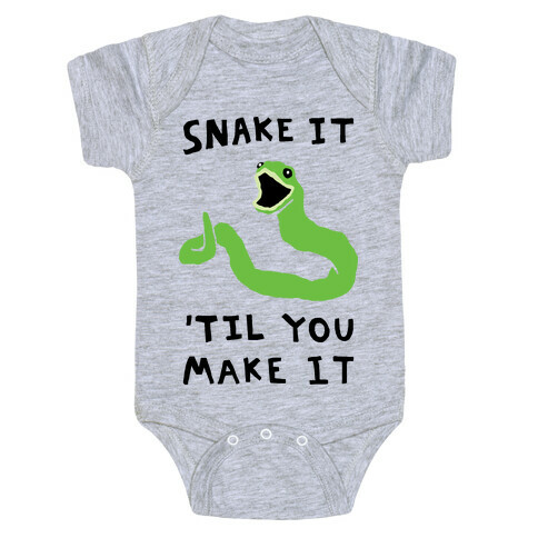 Snake It 'Til You Make It Baby One-Piece