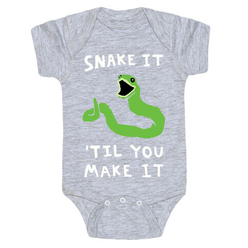 Snake It 'Til You Make It Baby One-Piece