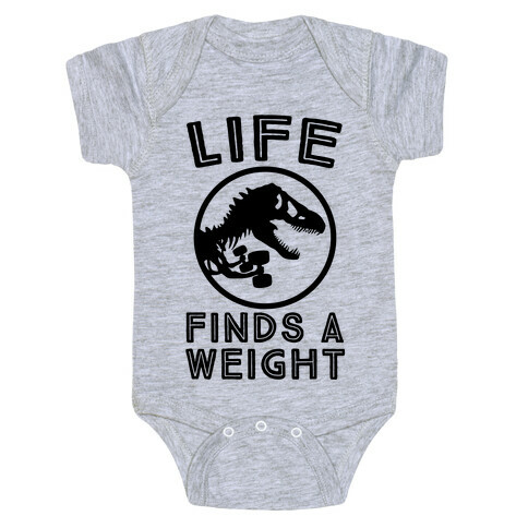 Life Finds a Weight Baby One-Piece