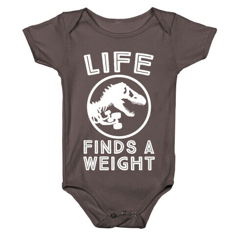 Life Finds a Weight Baby One-Piece