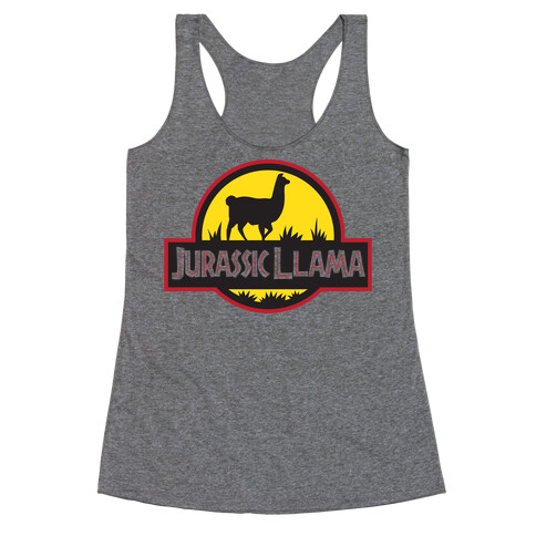 Jurassic Llama Racerback Tank Top