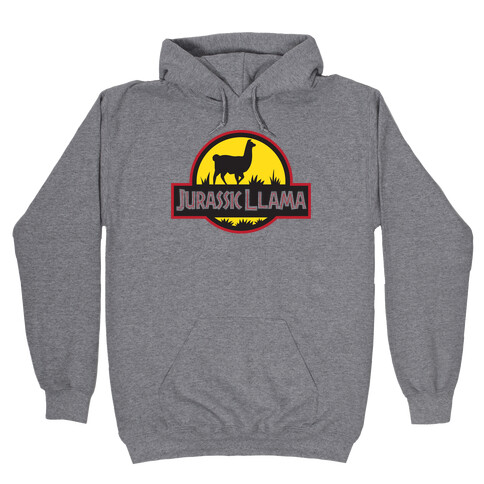 Jurassic Llama Hooded Sweatshirt