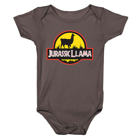 Jurassic Llama Baby One-Piece