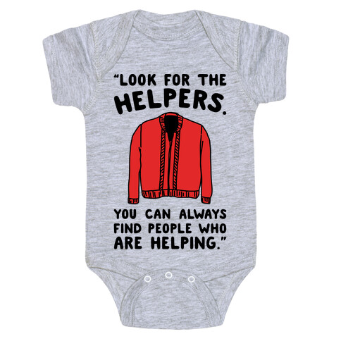 Look For The Helpers Baby One-Piece