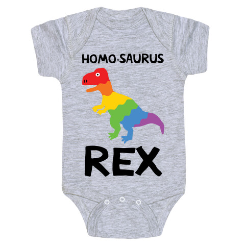 Homo-saurus Rex Baby One-Piece