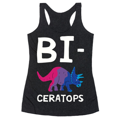 Bi-ceratops Racerback Tank Top