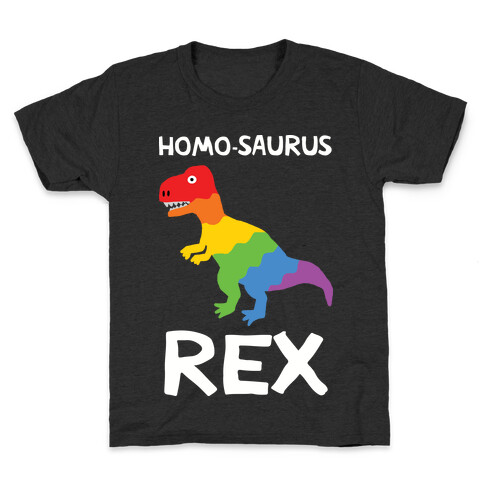 Homo-saurus Rex Kids T-Shirt
