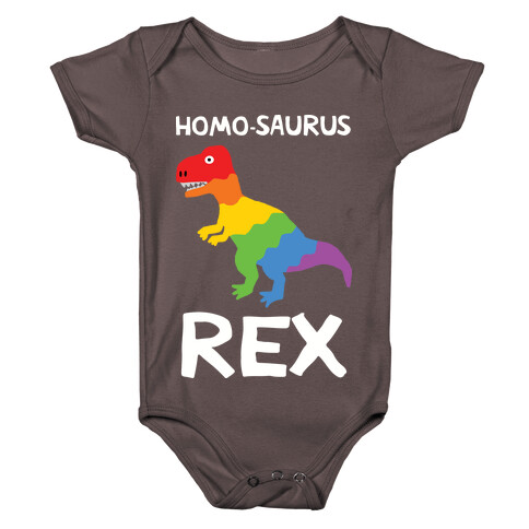 Homo-saurus Rex Baby One-Piece