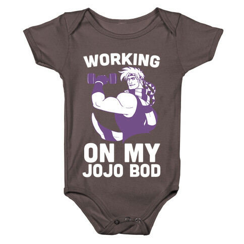 Working On My Jojo Bod Baby One-Piece