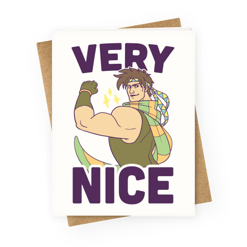 Very Nice - Jojo Greeting Card