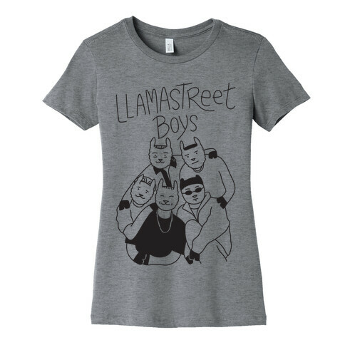 Llamastreet Boys Womens T-Shirt