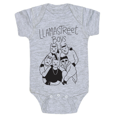 Llamastreet Boys Baby One-Piece