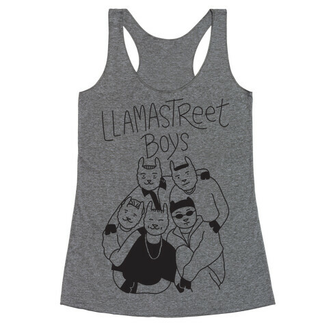 Llamastreet Boys Racerback Tank Top