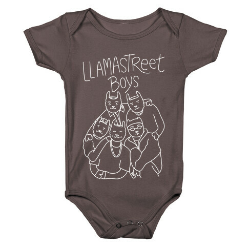 Llamastreet Boys Baby One-Piece