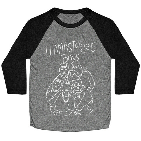 Llamastreet Boys Baseball Tee