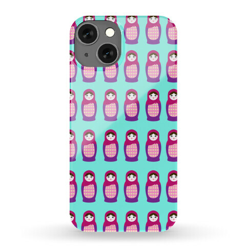 Cute Nesting Doll Pattern Phone Case