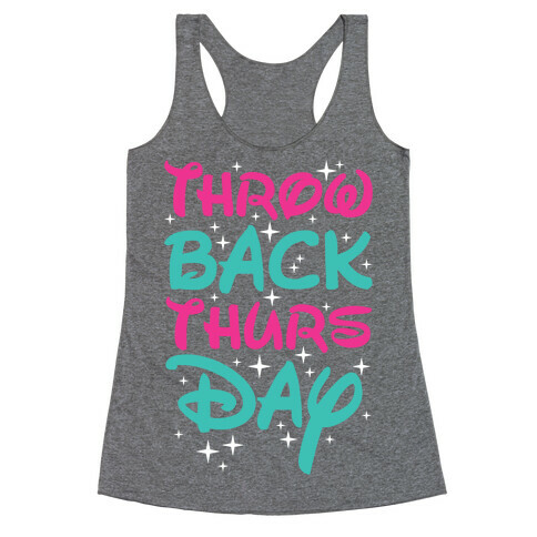 Throwback Thursday Racerback Tank Top