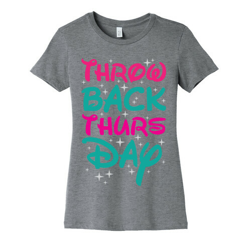 Throwback Thursday Womens T-Shirt