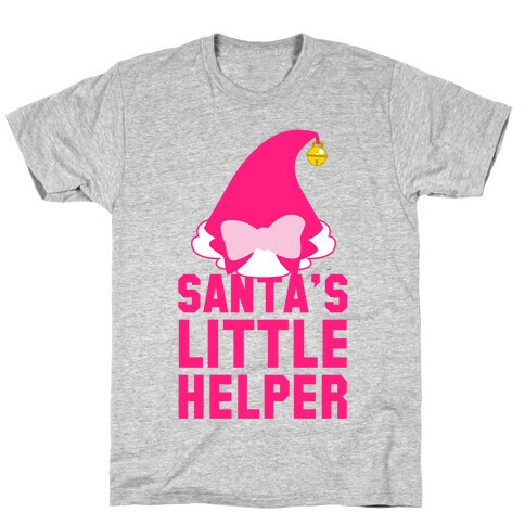 Santa's Little Helper (Pink) T-Shirt