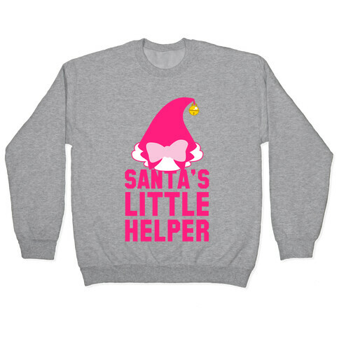 Santa's Little Helper (Pink) Pullover