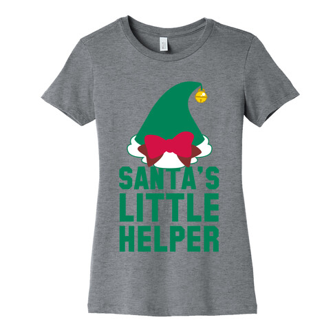 Santa's Little Helper Womens T-Shirt