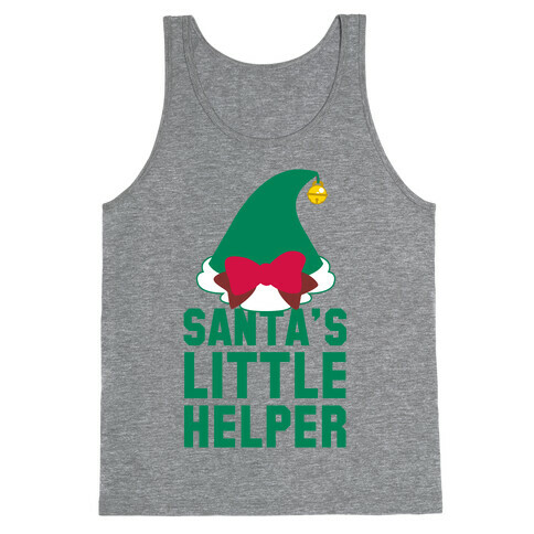 Santa's Little Helper Tank Top