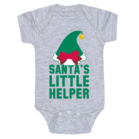 Santa's Little Helper Baby One-Piece