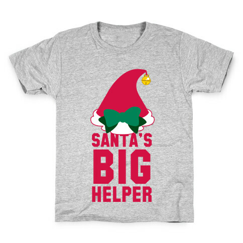 Santa's Big Helper Kids T-Shirt