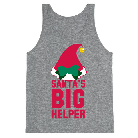 Santa's Big Helper Tank Top