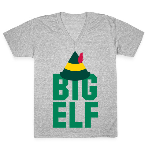 Big Elf V-Neck Tee Shirt