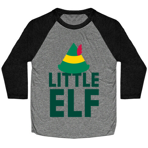 Little Elf Baseball Tee