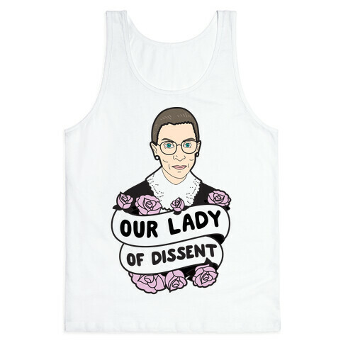 Our Lady Of Dissent RBG Tank Top
