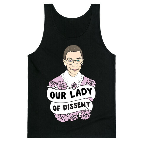 Our Lady Of Dissent RBG Tank Top
