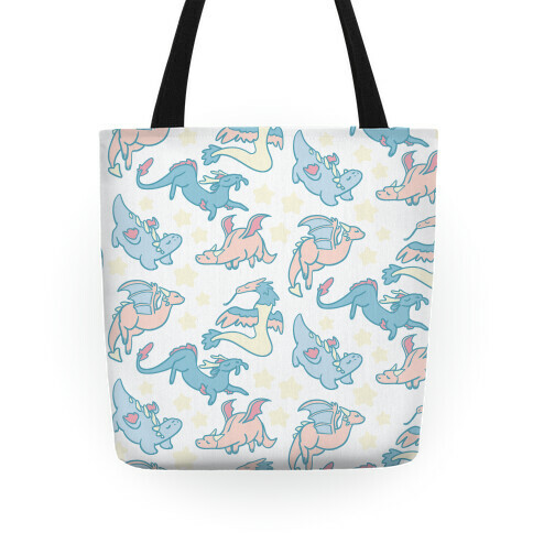 Dreamy Dragon Pattern Tote