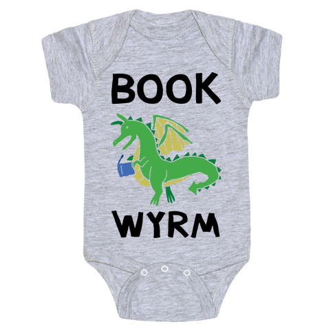 Book Wyrm Dragon Baby One-Piece