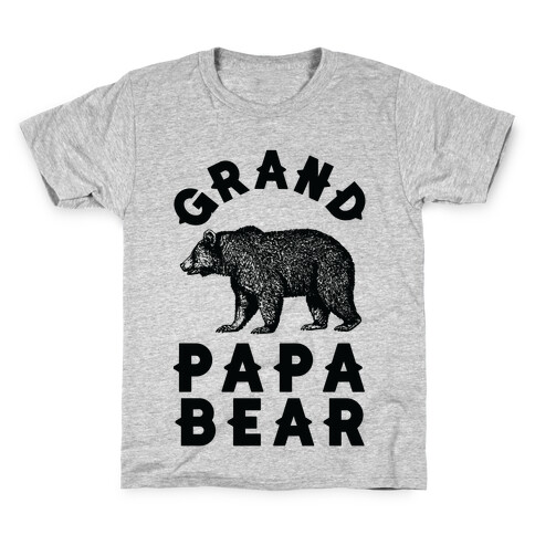 Grandpapa Bear Kids T-Shirt