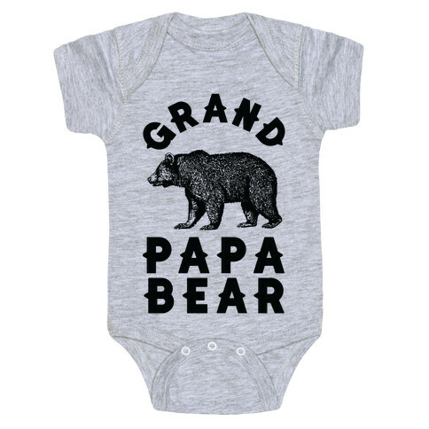 Grandpapa Bear Baby One-Piece