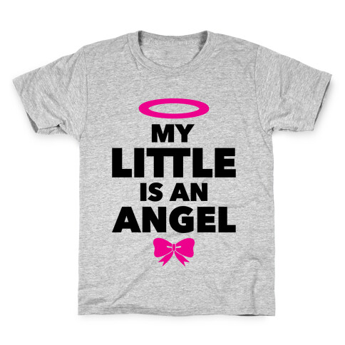 My Little Is An Angel Kids T-Shirt