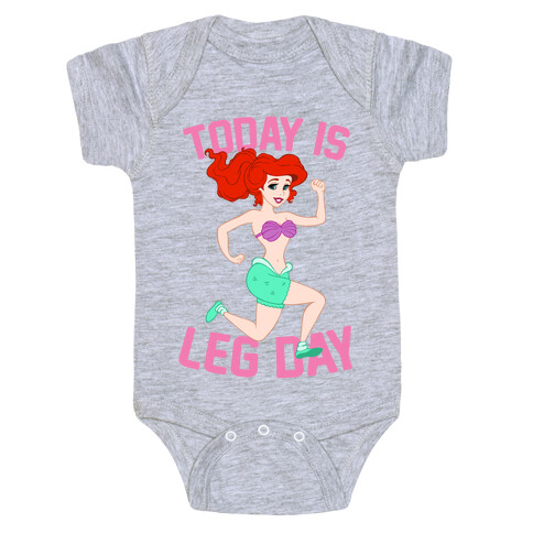 Today Is Leg Day Baby One-Piece